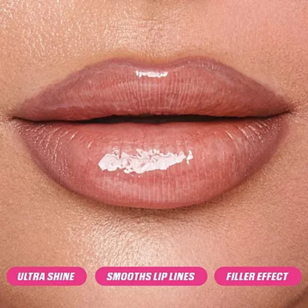 HUDA BEAUTY Faux Filter UUU BABY PLUMPING Lip Gloss (Milky Baby Pink)